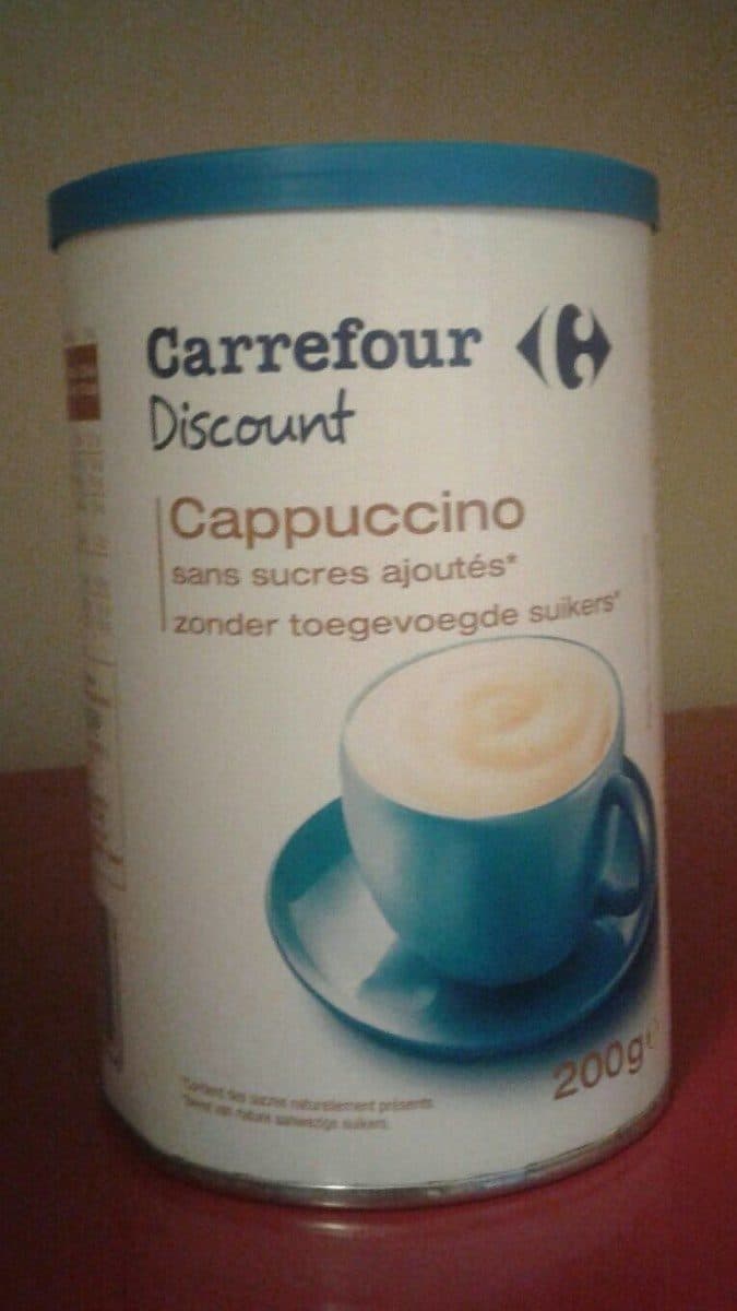 carrefour discount Cappucino sans sucres ajoutés packshot