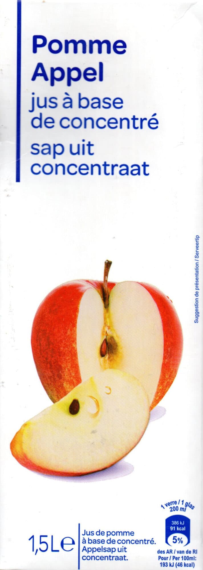 Carrefour Pomme packshot