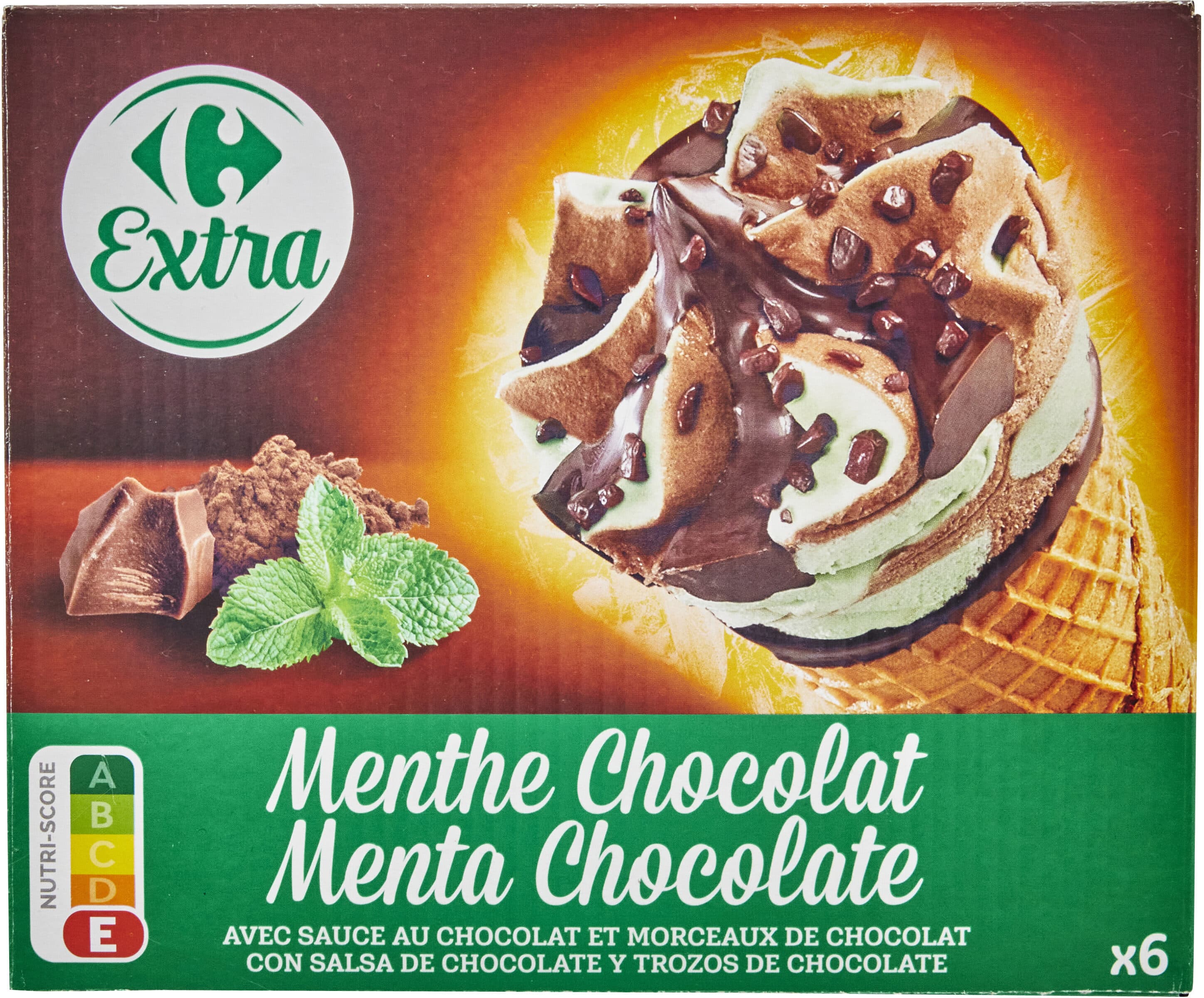 Carrefour Menthe Chocolat packshot