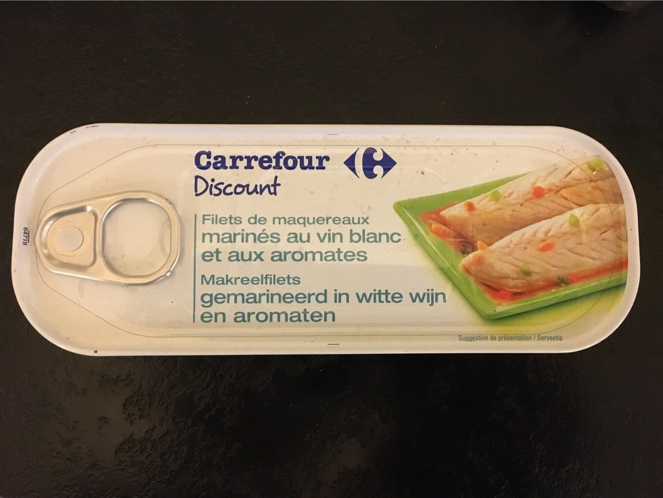 Carrefour Discount Filets De Maquereaux Marinés Au Vin Blanc Et Aromates packshot