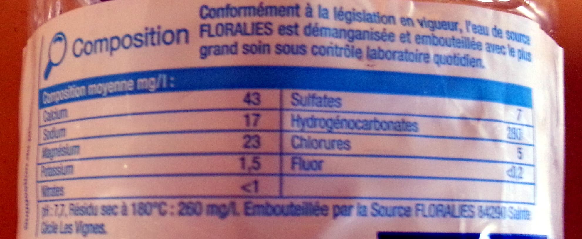 Carrefour discount Eau de source packshot