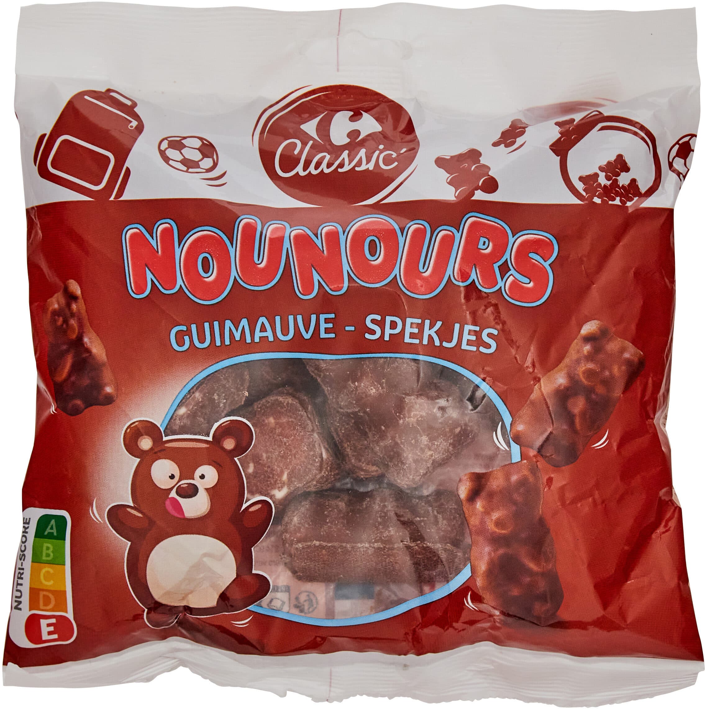 Carrefour Nounours guimauve packshot