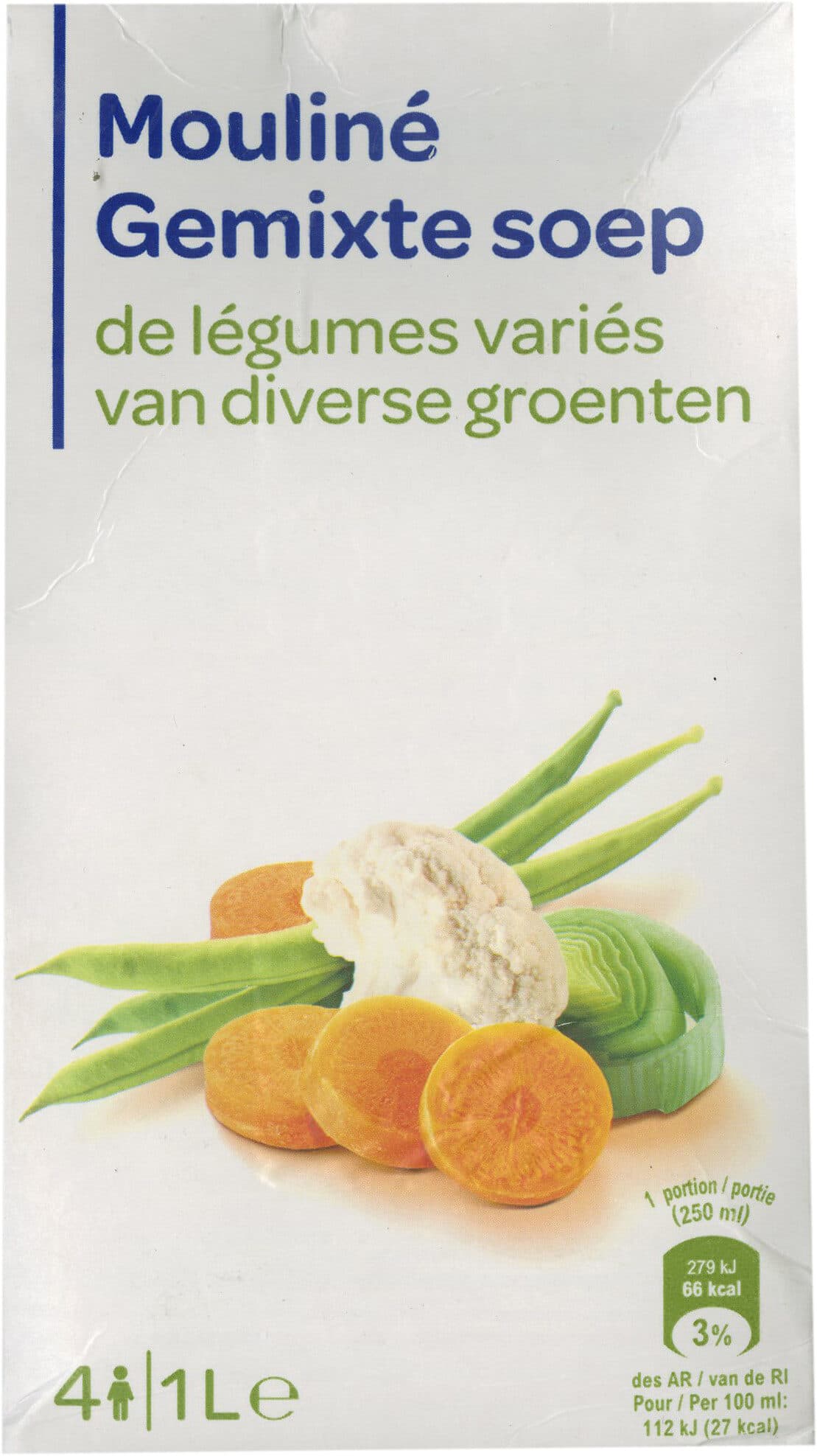 Carrefour Mouliné de légumes packshot