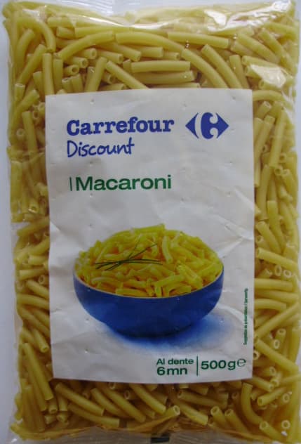 CMI (Carrefour Marchandises Internationales) Macaroni packshot