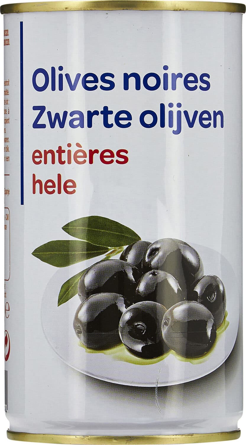 Carrefour Olives noires packshot