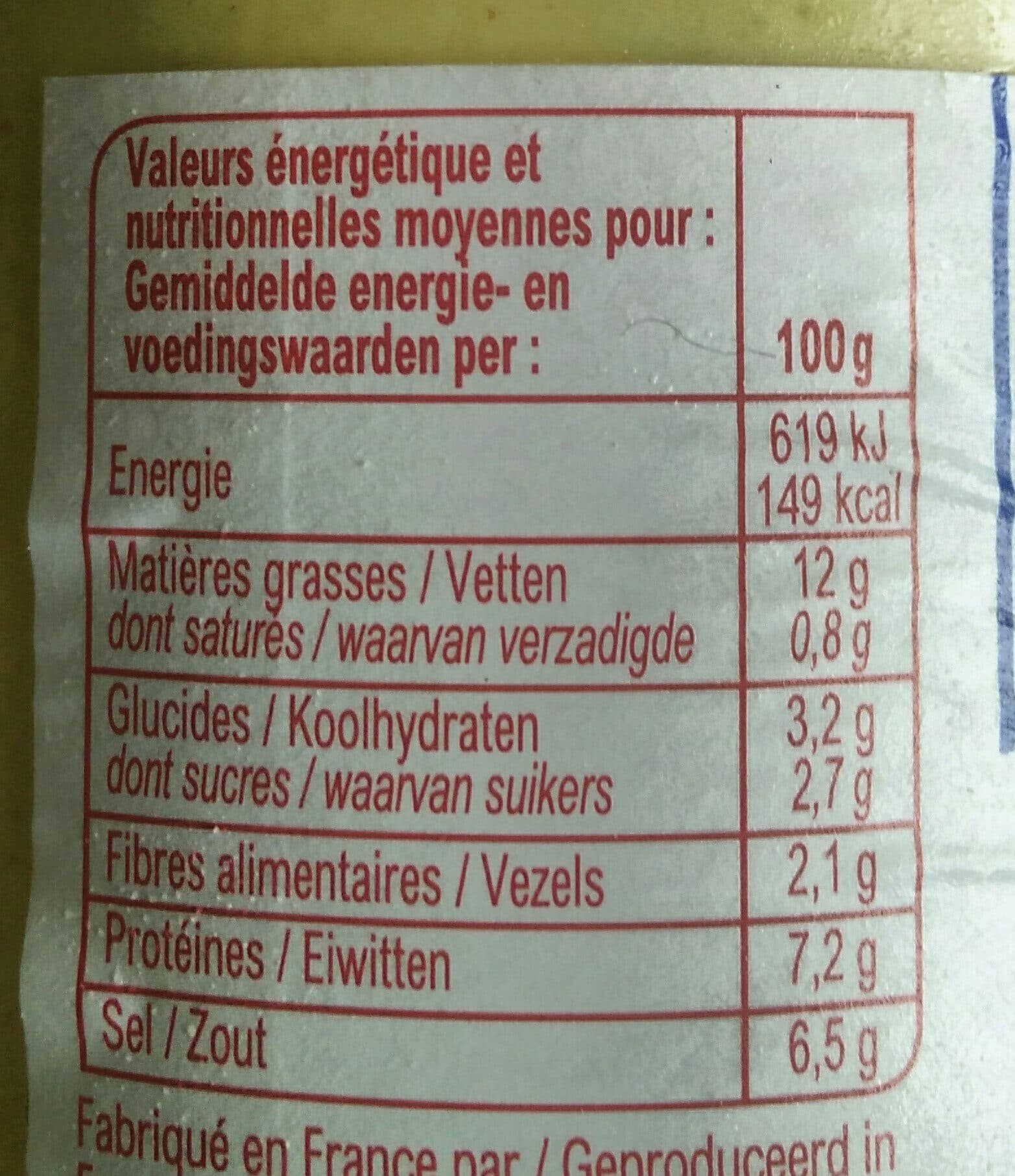 Carrefour Moutarde de Dijon packshot