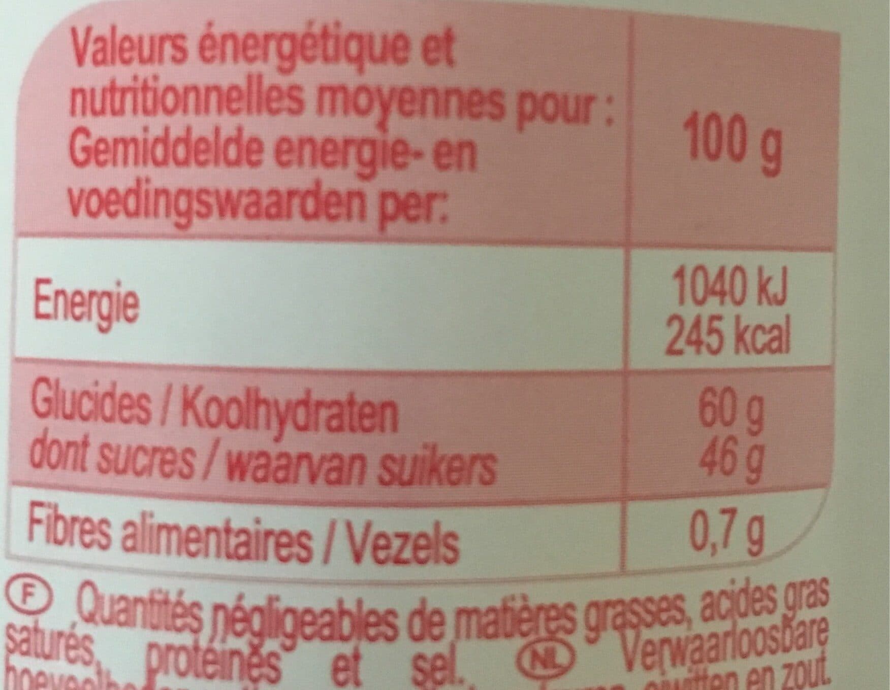 Carrefour Confiture de fraises packshot