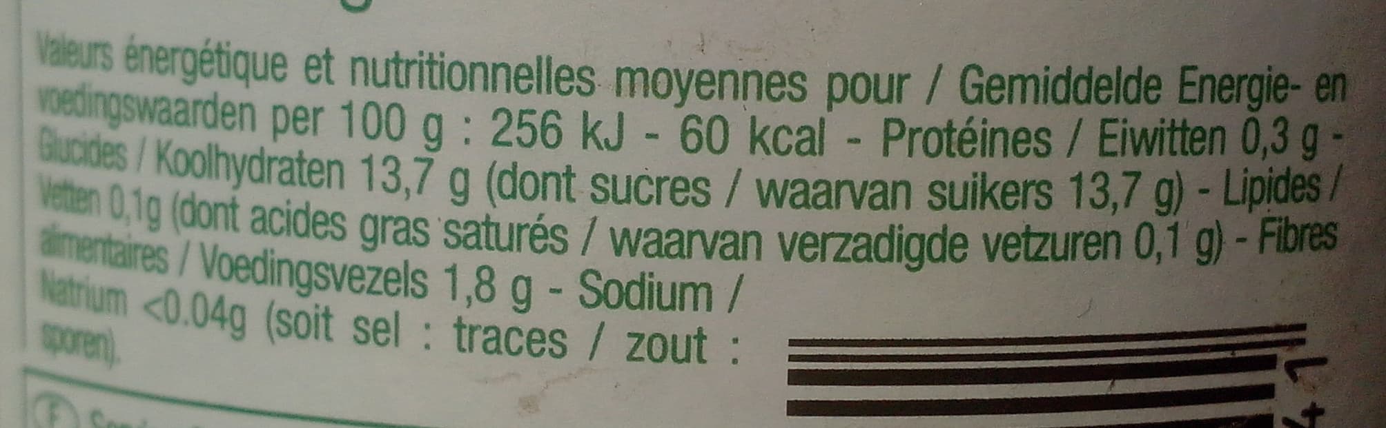 Carrefour Compote de pommes allégée en sucres* packshot