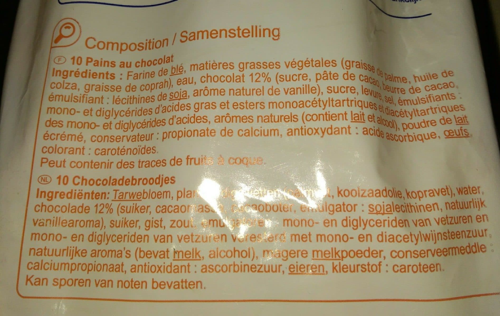 Carrefour Pain au Chocolat packshot