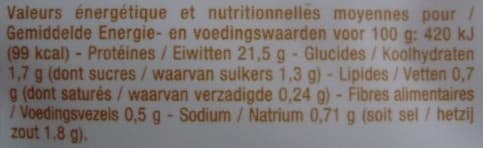 CMI (Carrefour Marchandises Internationales) Blanc de poulet cuit au bouillon x 4 packshot