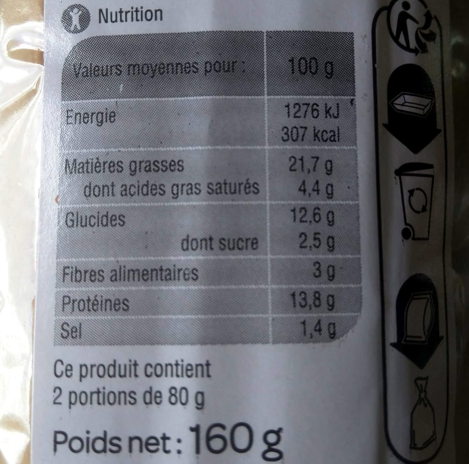 Carrefour Cake apéritif JAMBON OLIVES packshot