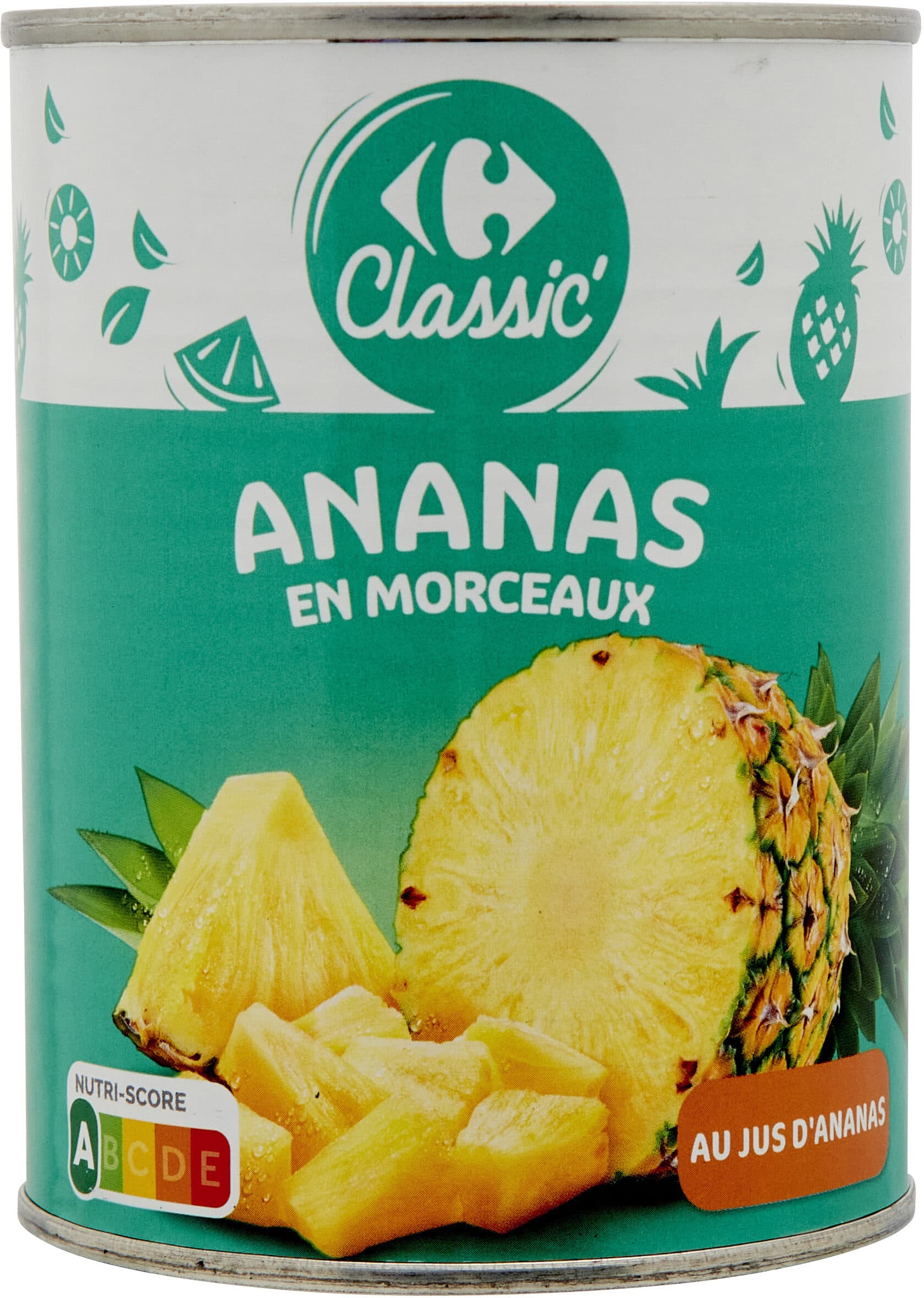 Carrefour Ananas en morceaux packshot