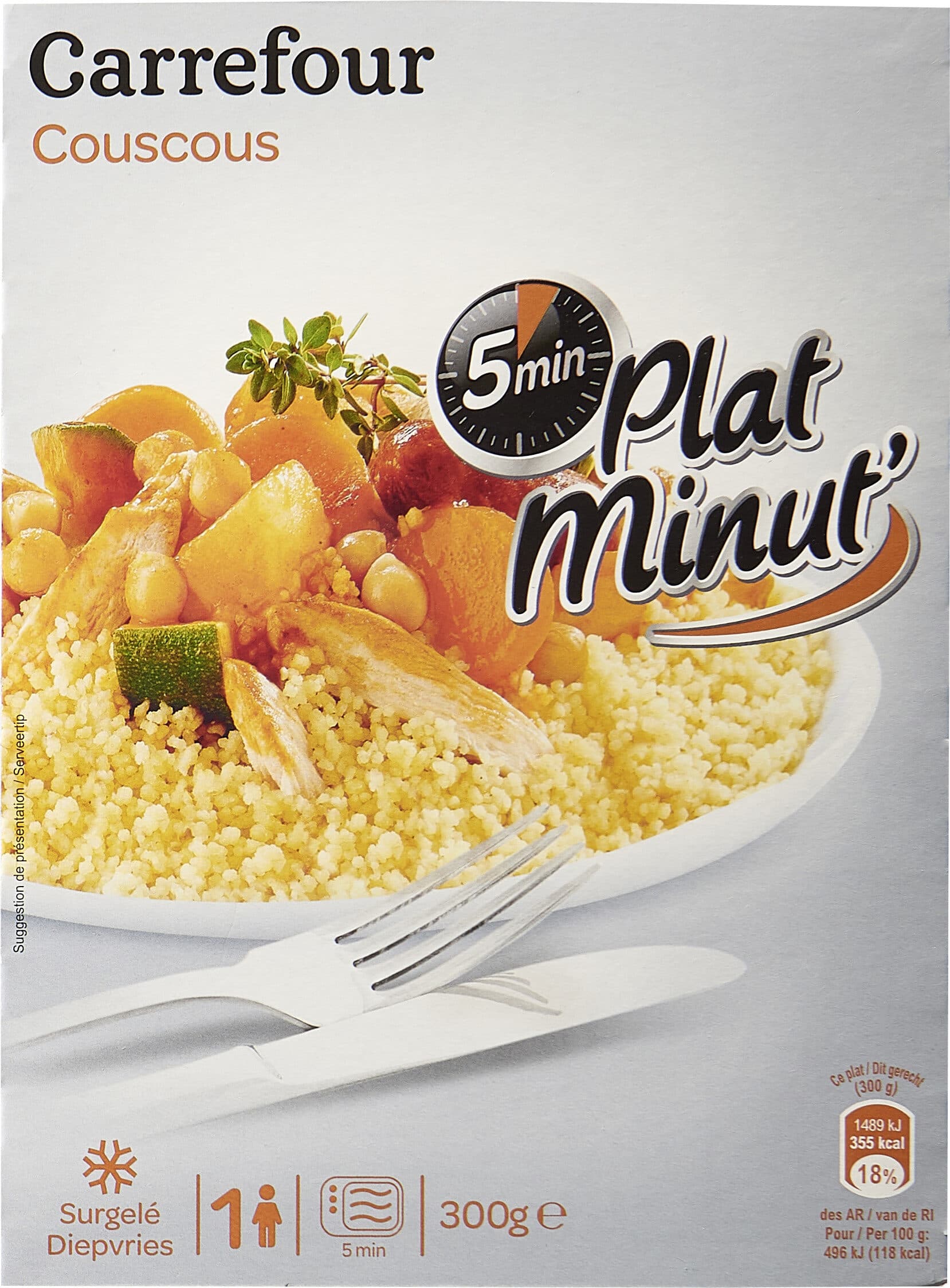 Carrefour Couscous Poulet Merguez packshot