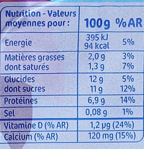 Carrefour Fromage frais aux fruits packshot
