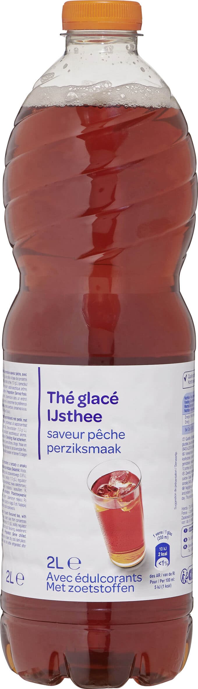 Carrefour Thé glacé saveur pêche packshot