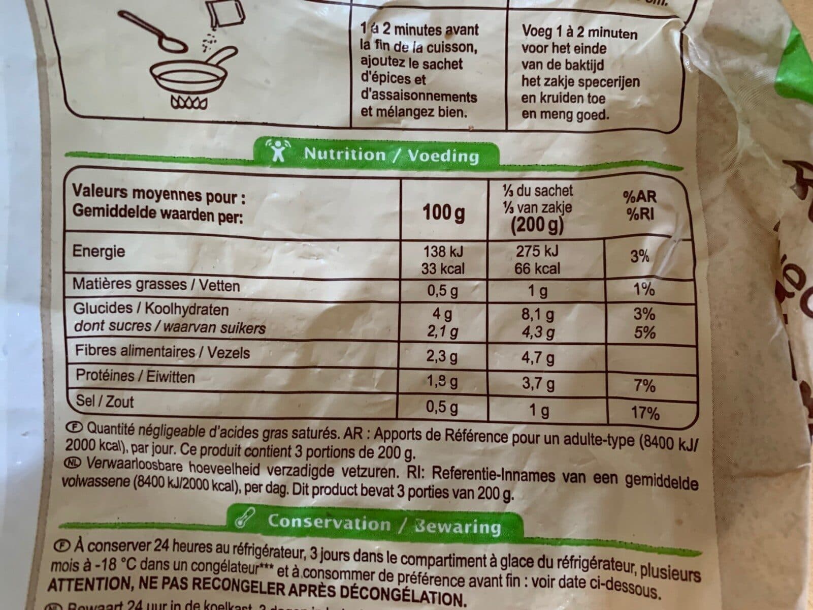 Carrefour Poêlée Champêtre packshot