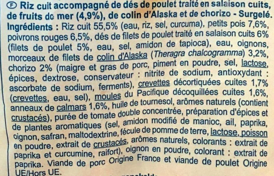 Carrefour Paella packshot