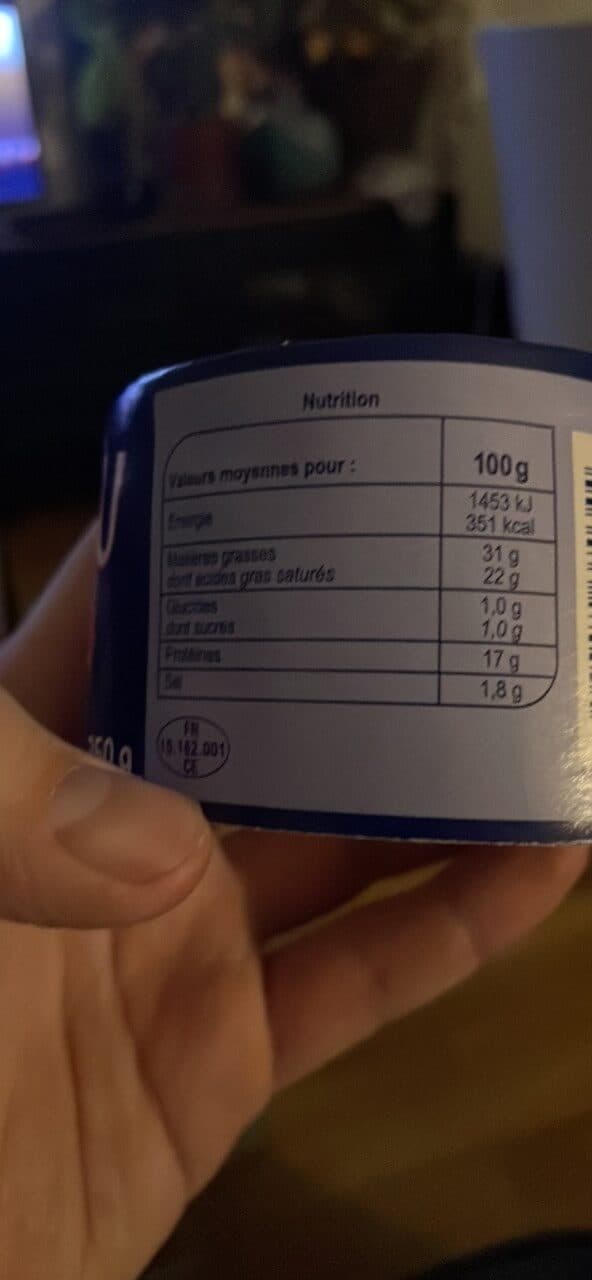 Classic' Bleu crémeux packshot