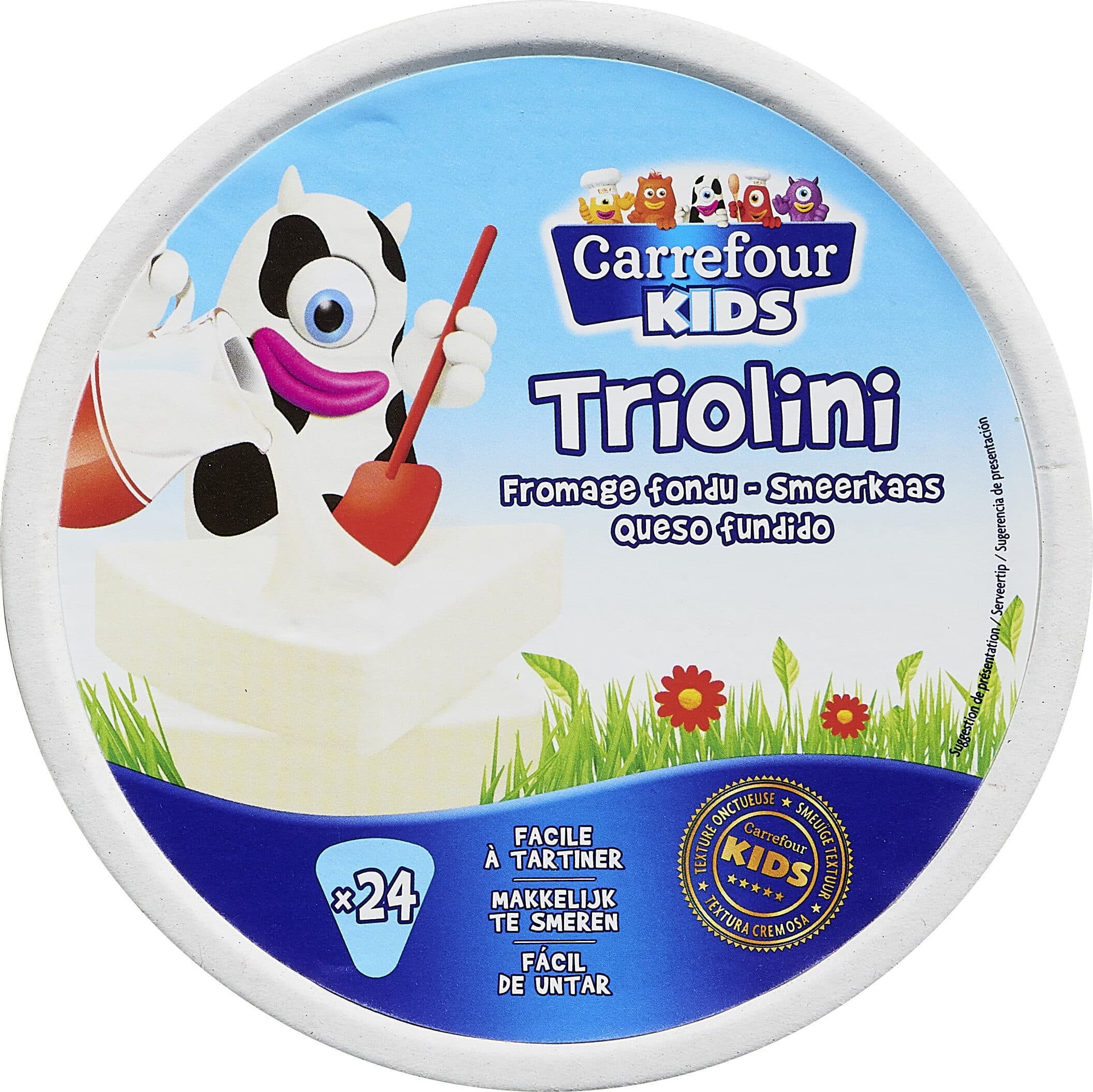 Carrefour Le triangle fondant packshot