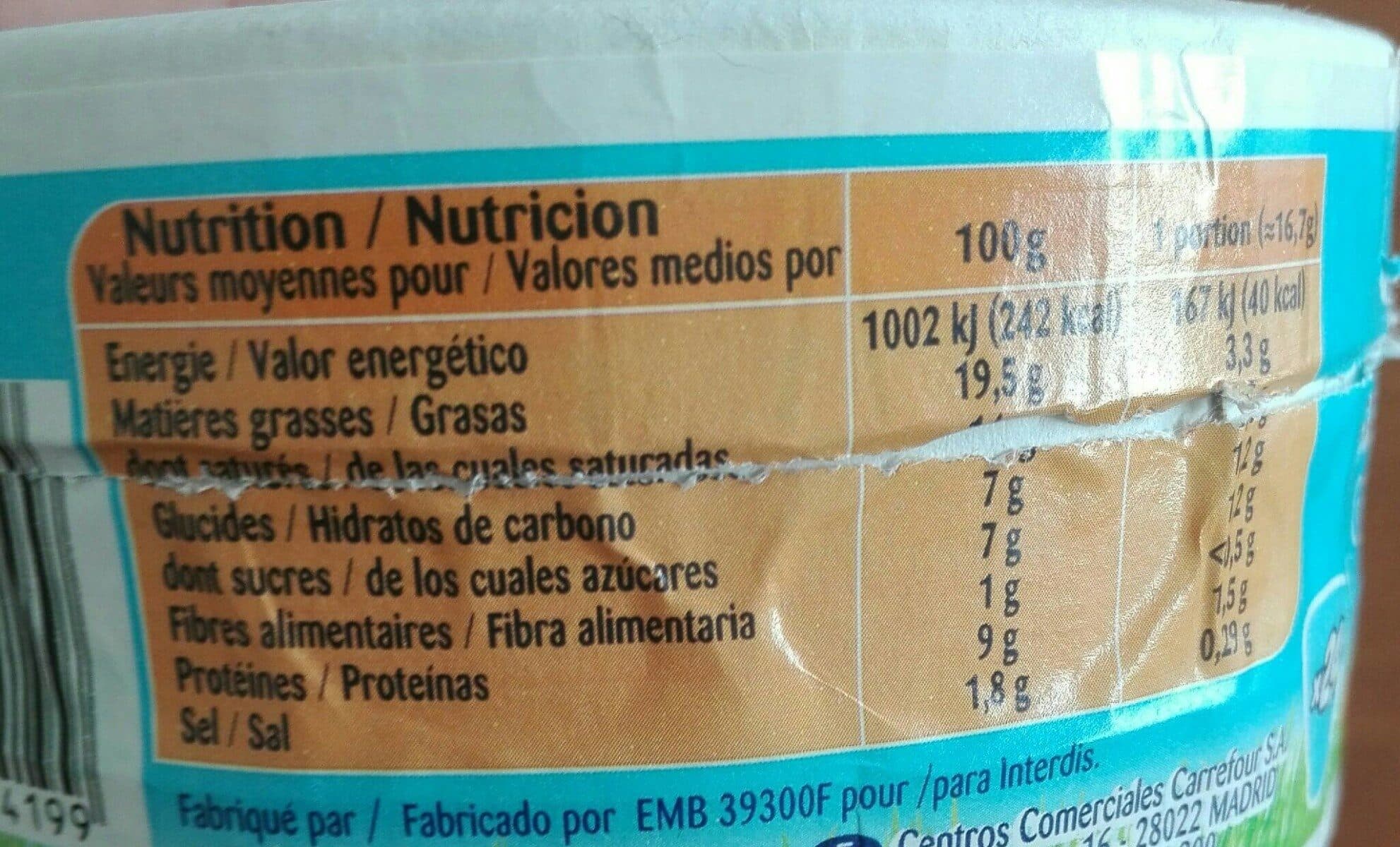 Carrefour Le triangle fondant packshot