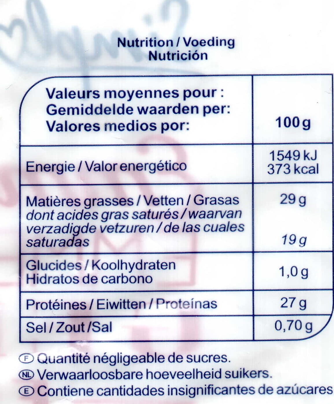 simpl Emmental râpé packshot