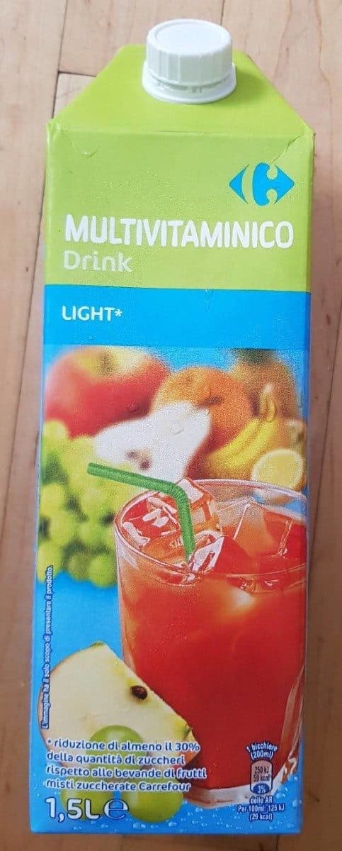 Carrefour Multivitaminico light packshot