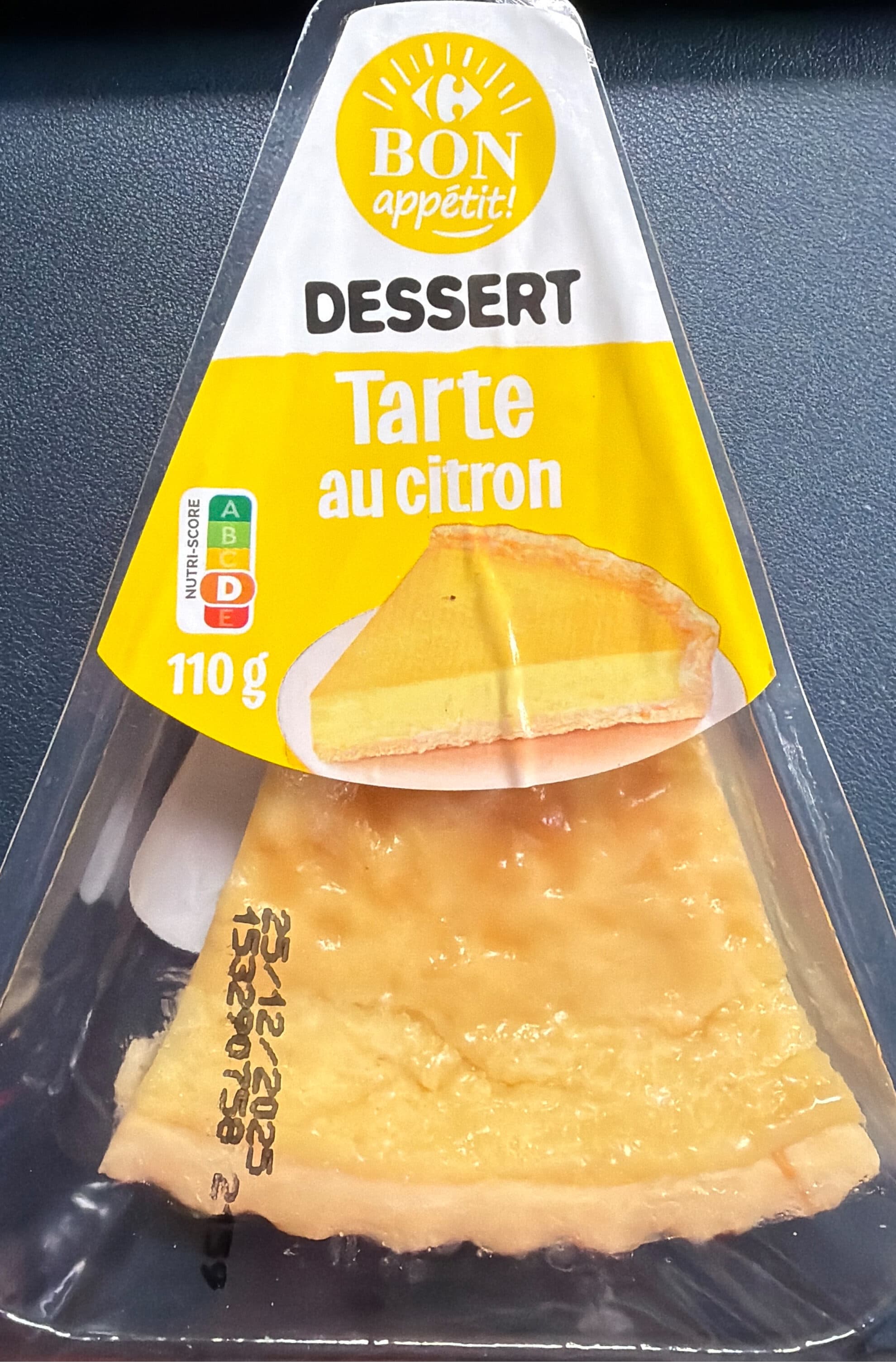 Carrefour DESSERT Tarte au citron packshot