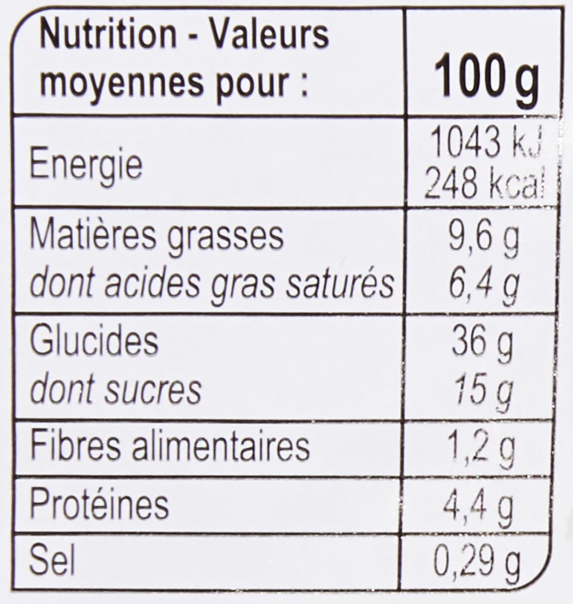 BON APP' DESSERT Flan pâtissier packshot