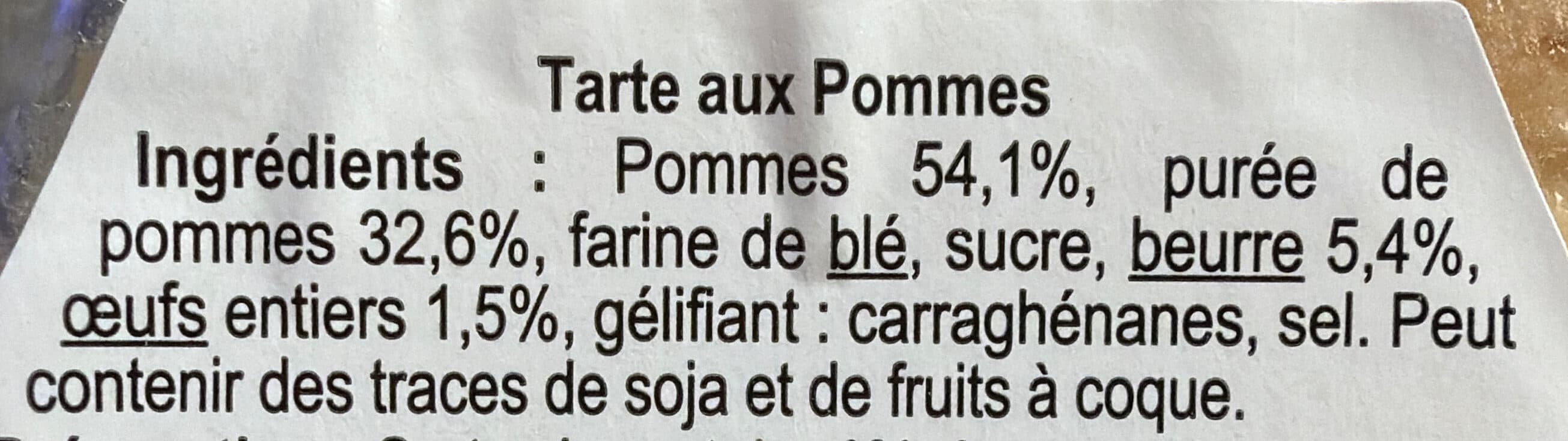 Bon Appetit DESSERT Tarte aux pommes packshot