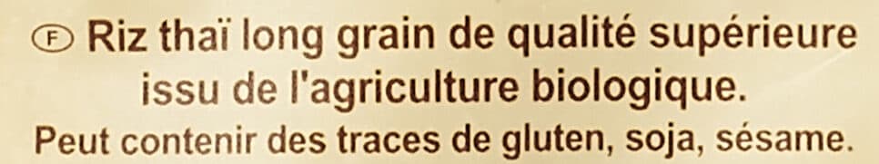 Carrefour BIO Riz Thaï packshot