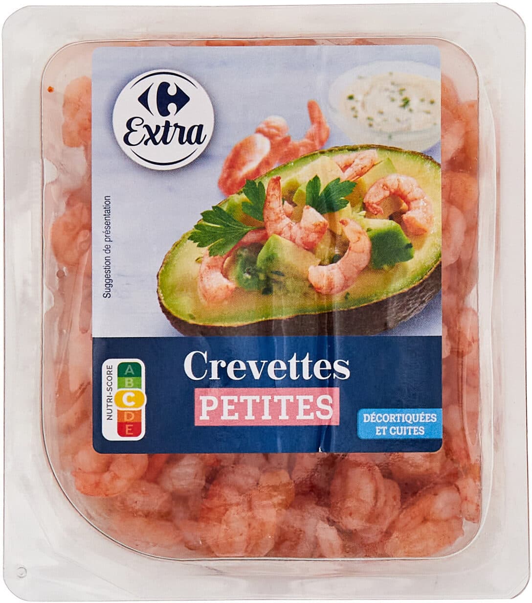 Carrefour Crevettes Petites Roses packshot
