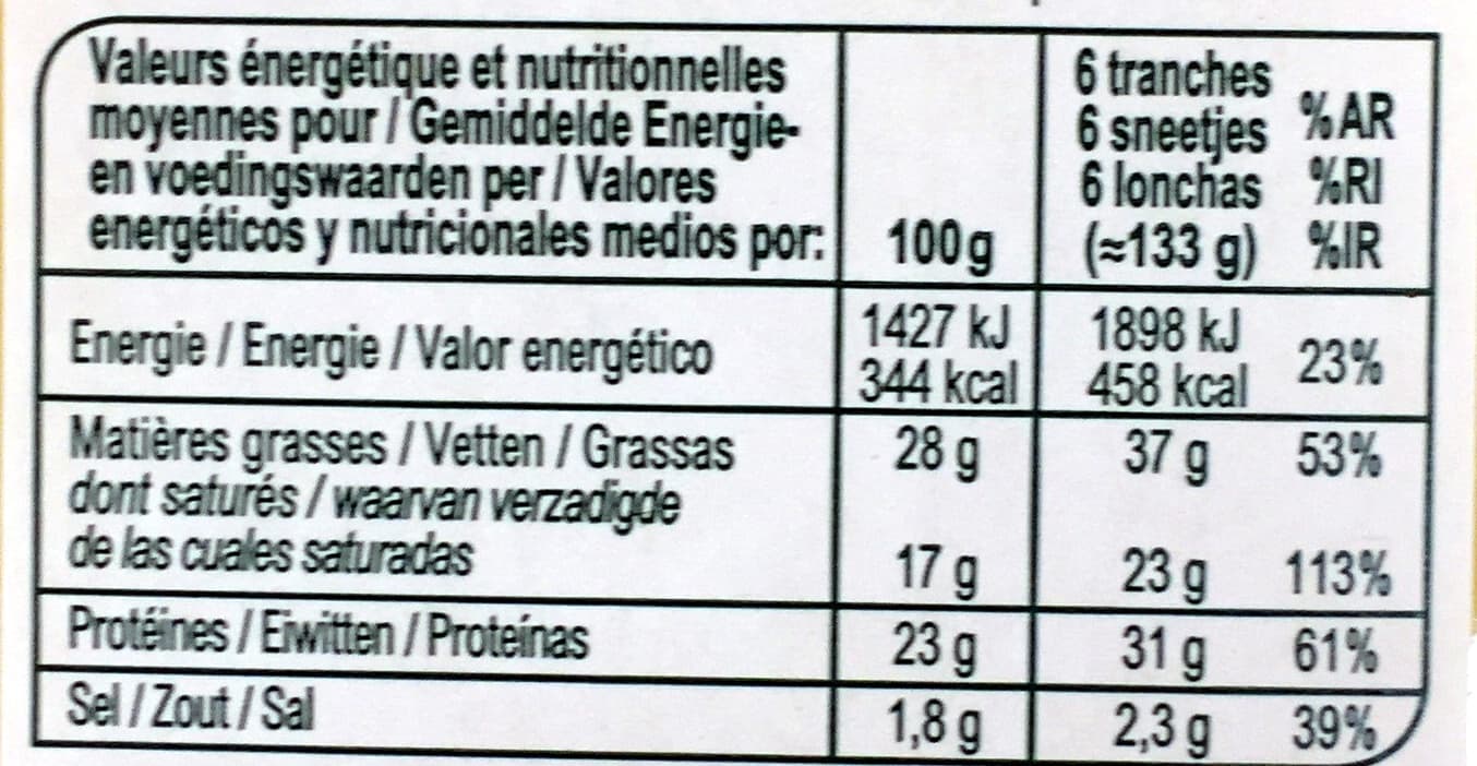 Carrefour Raclette packshot