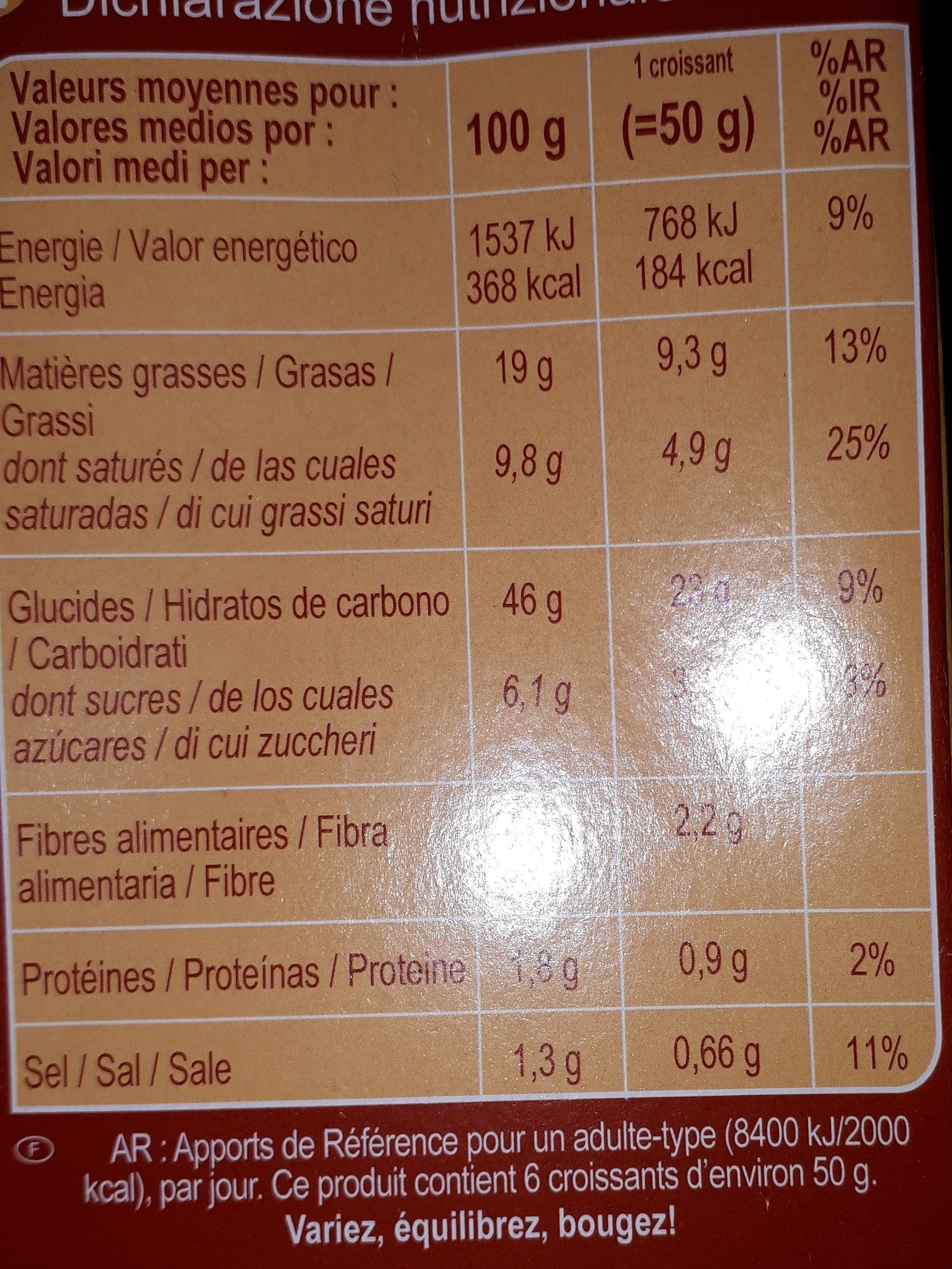 Carrefour Croissant sin gluten packshot