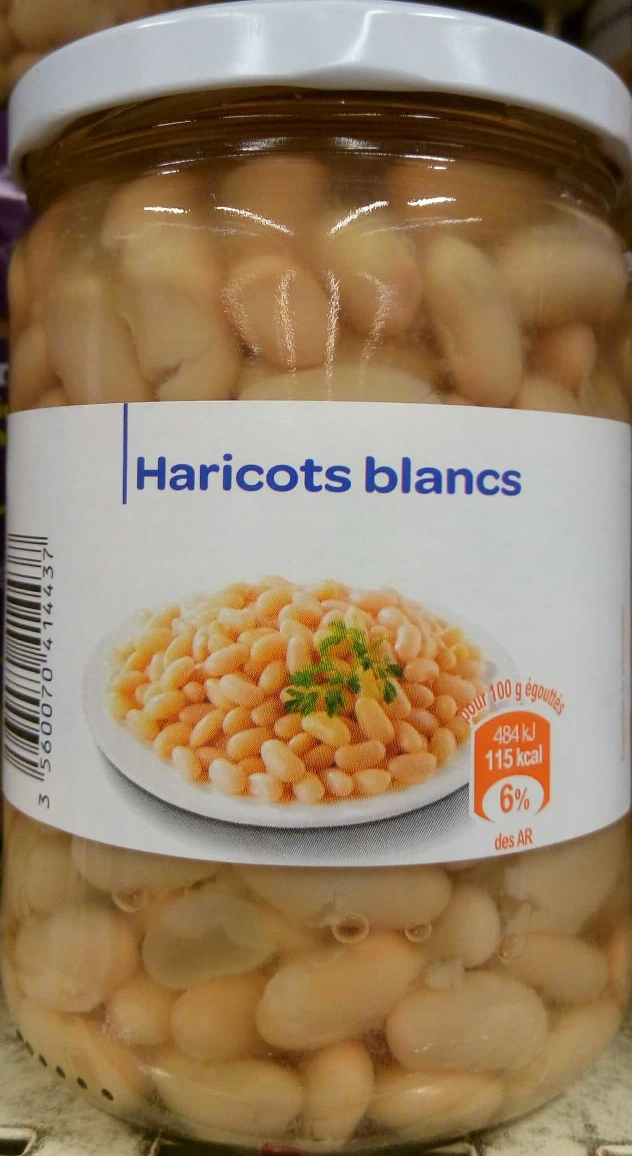 Produits Blancs Haricots blancs packshot