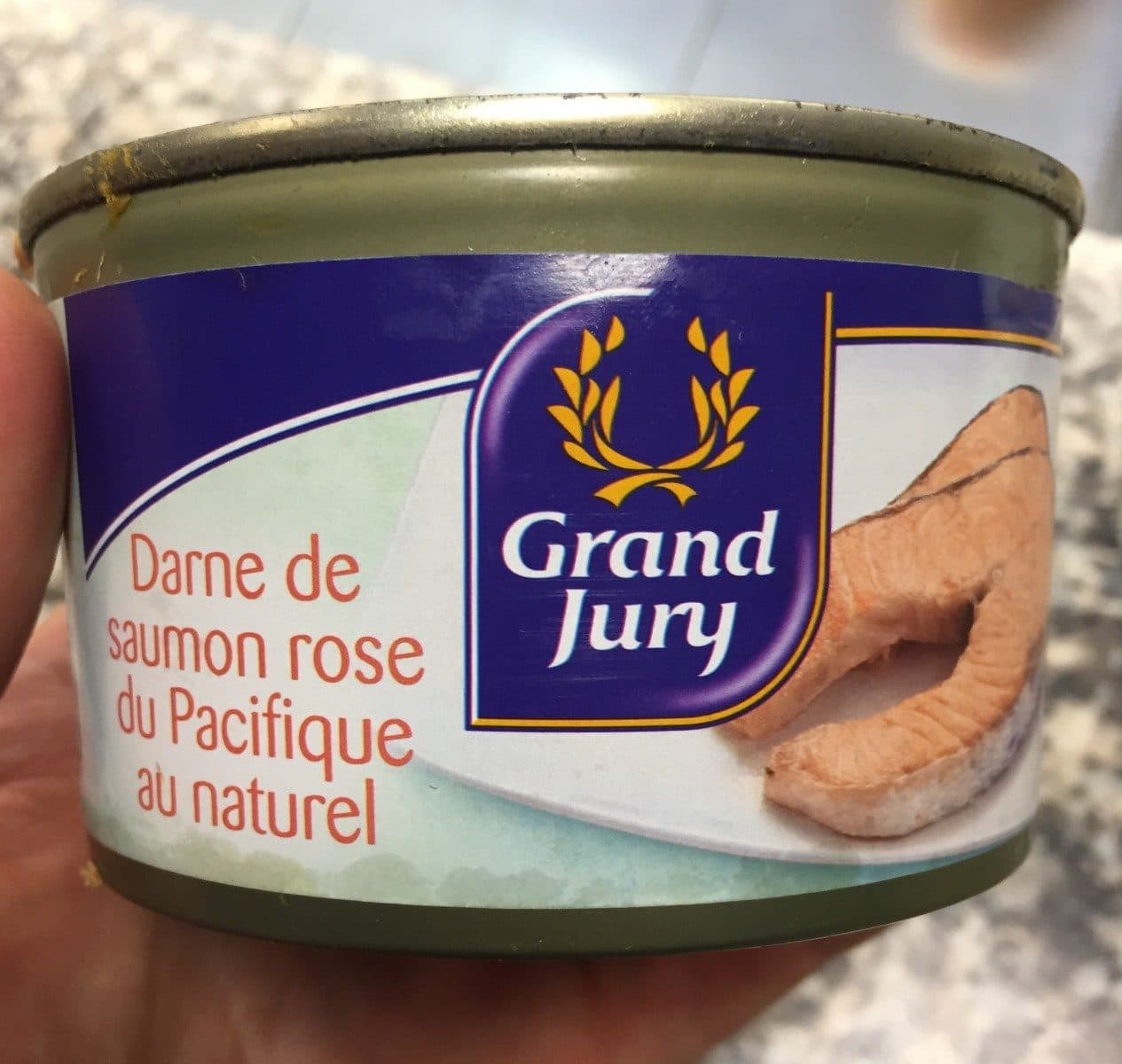 Grand Jury Darne de saumon rose du Pacifique au naturel packshot