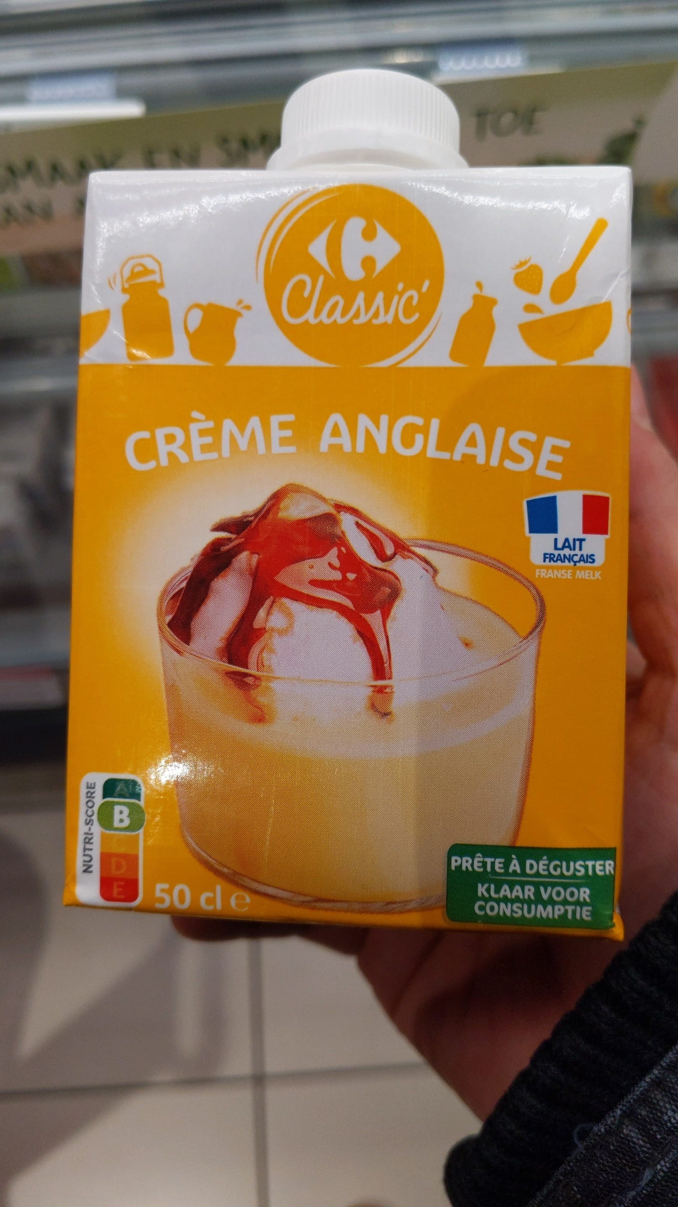 Carrefour Crème Anglaise packshot