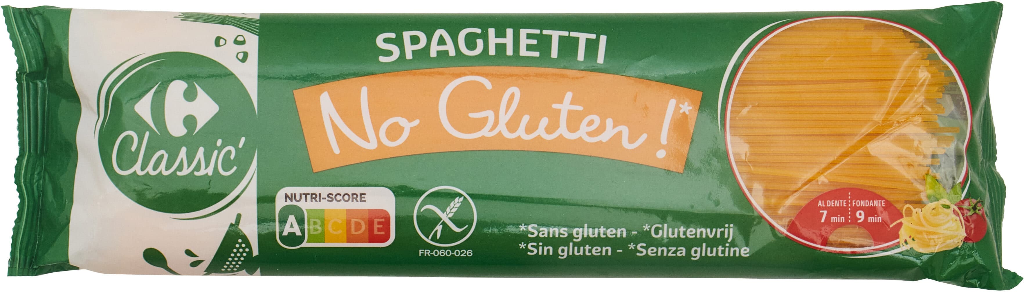 Carrefour Spaghetti packshot
