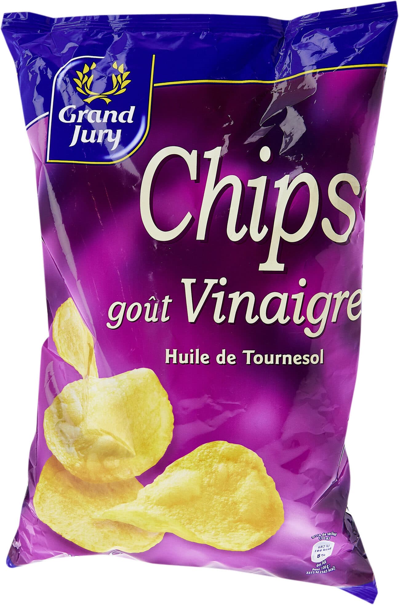 Grand Jury Chips goût Vinaigre packshot