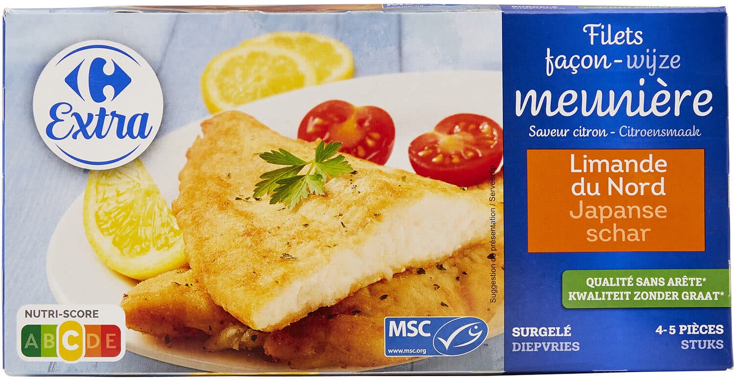 Carrefour Limande du nord packshot