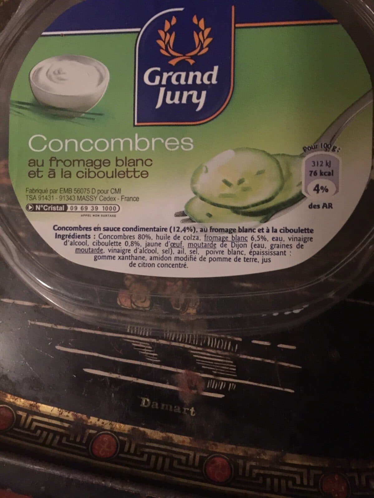 Grand Jury Concombres en Sauce packshot