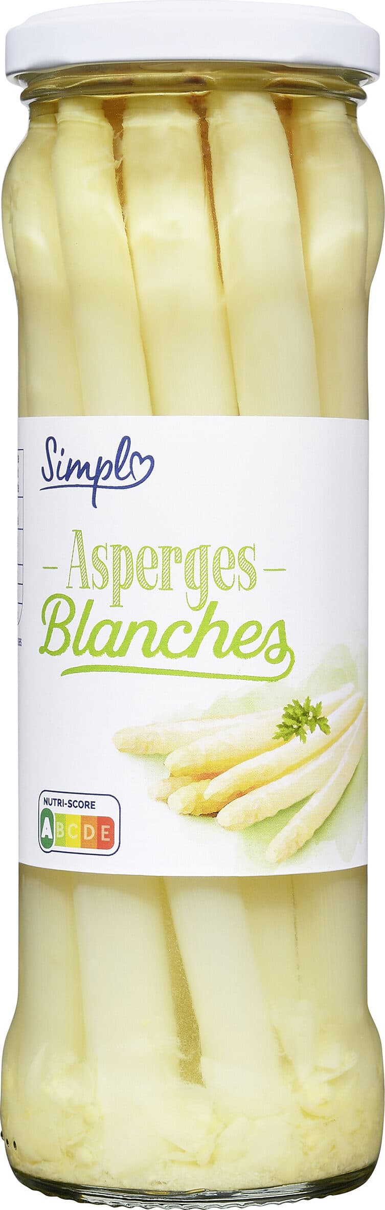 Carrefour Asperges blanches packshot