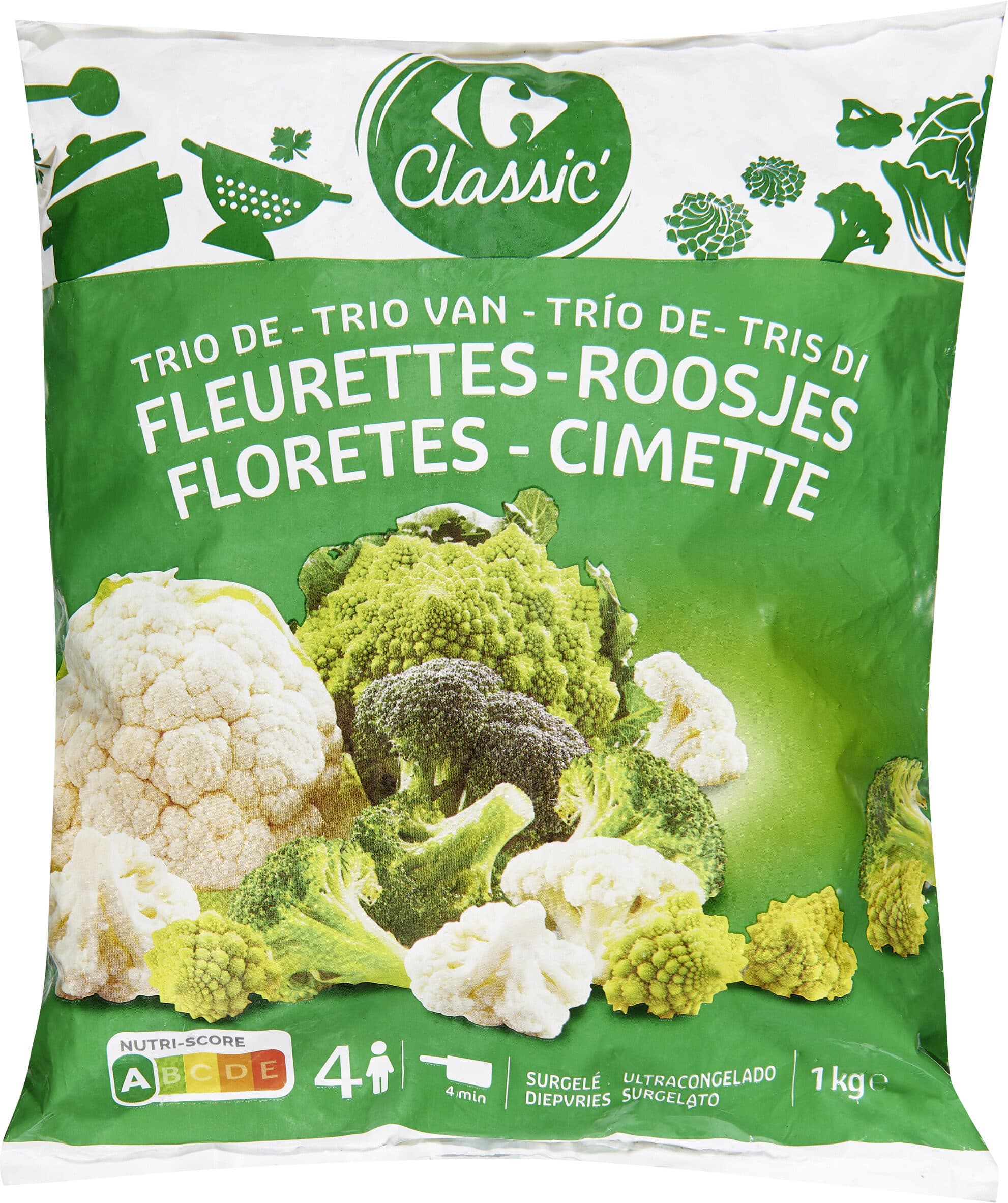 Carrefour Trio de Fleurettes packshot