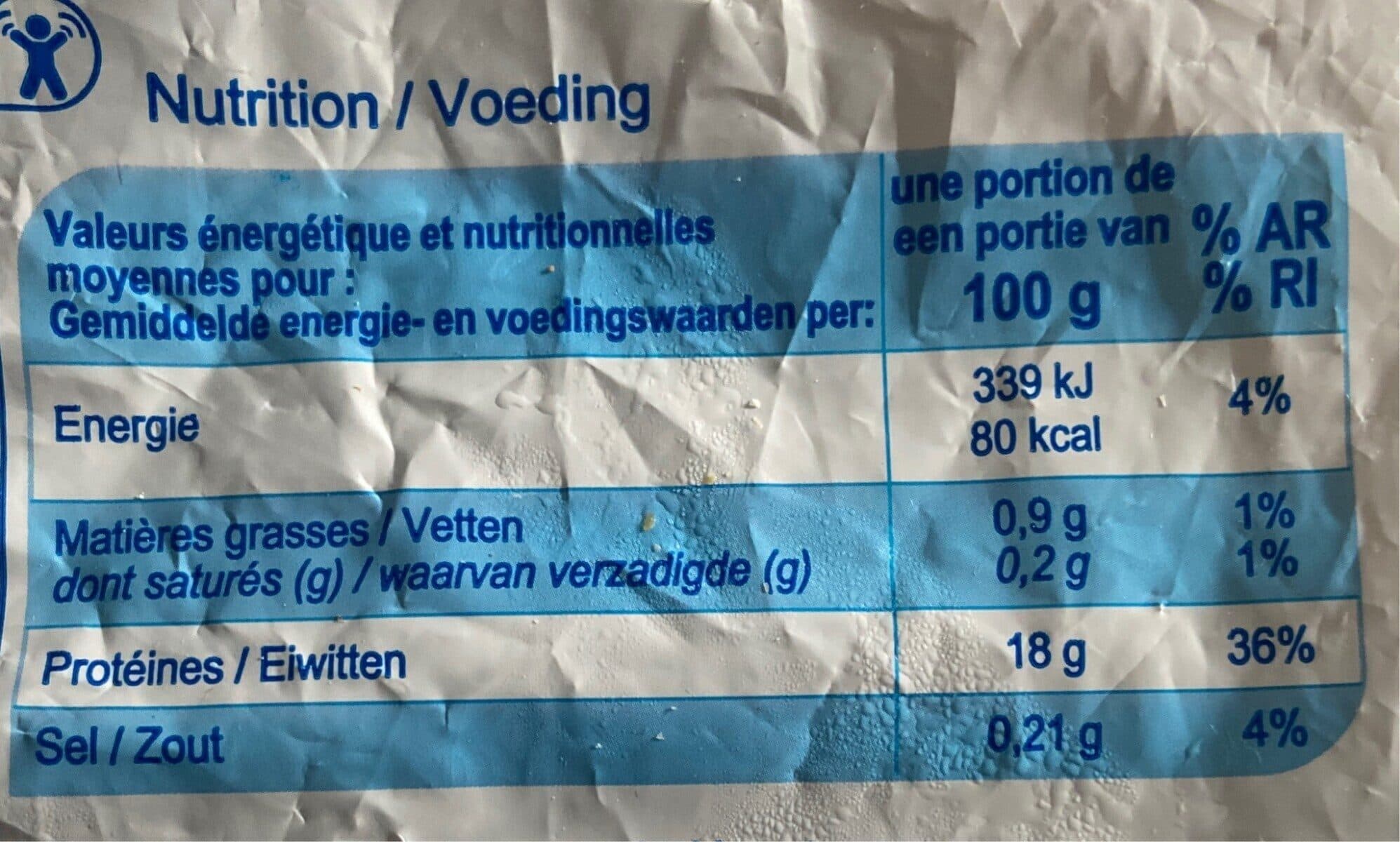 Carrefour Filet de Cabillaud packshot