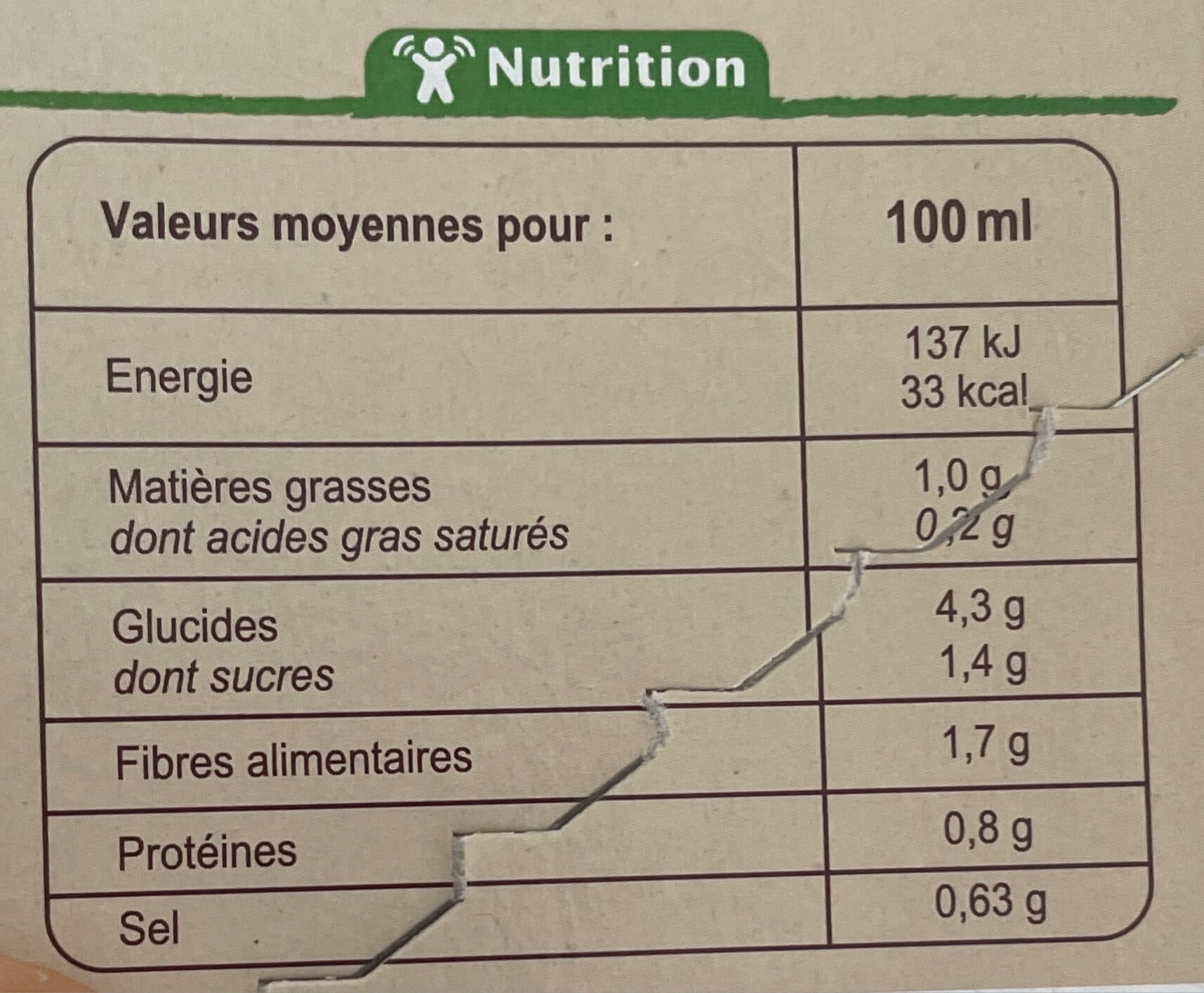 Carrefour BIO Velouté de 7 légumes packshot