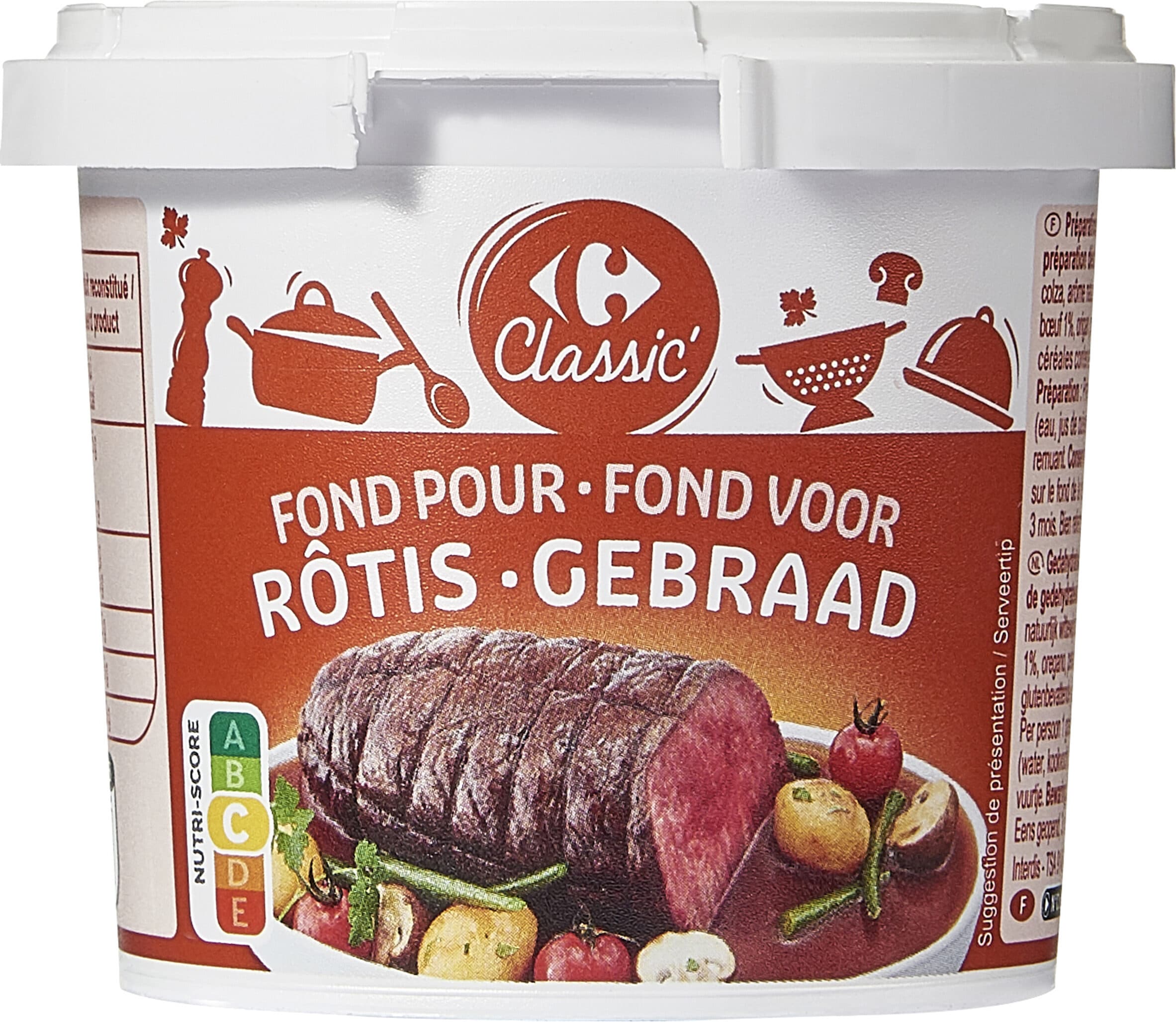 Carrefour FOND pour RÔTIS packshot