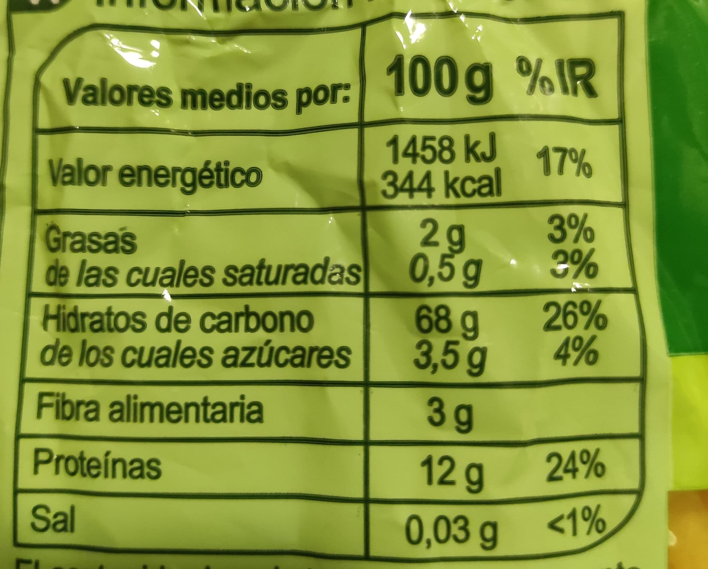 Carrefour Macarrónes packshot