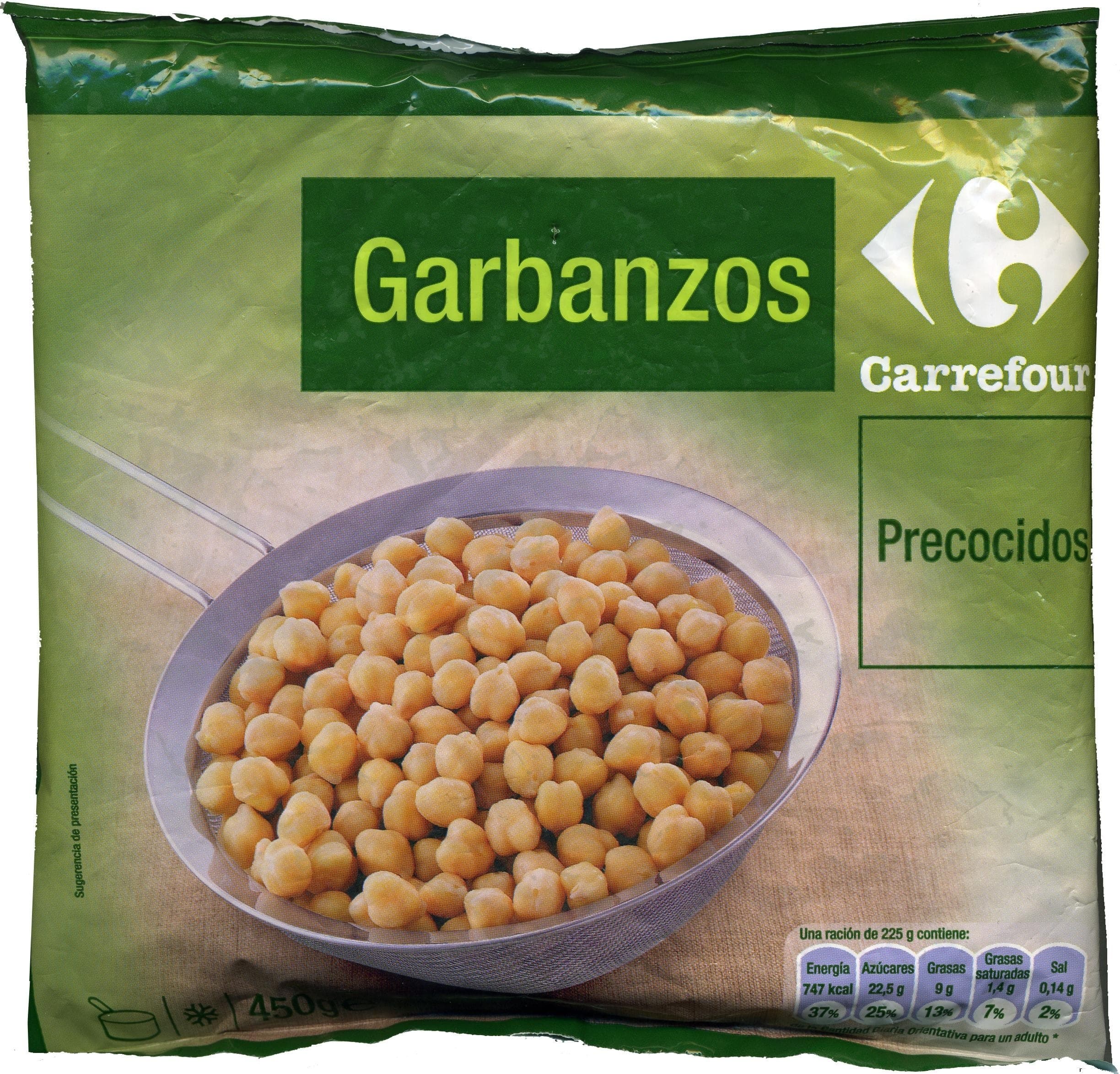 Carrefour Garbanzos cocidos congelados "Carrefour" packshot