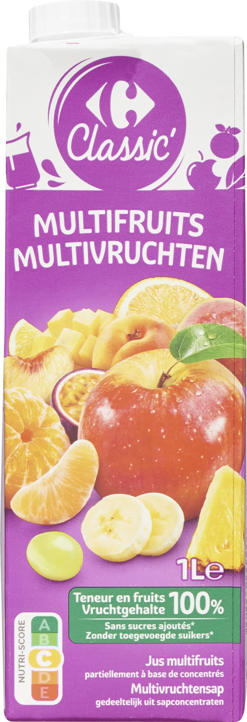 Carrefour Multifruits packshot