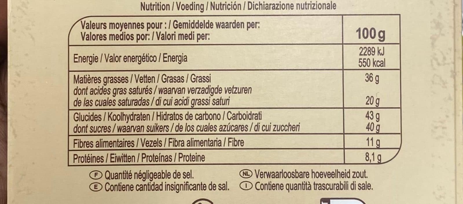 Carrefour BIO Chocolate negro con almendras caramelizadas packshot
