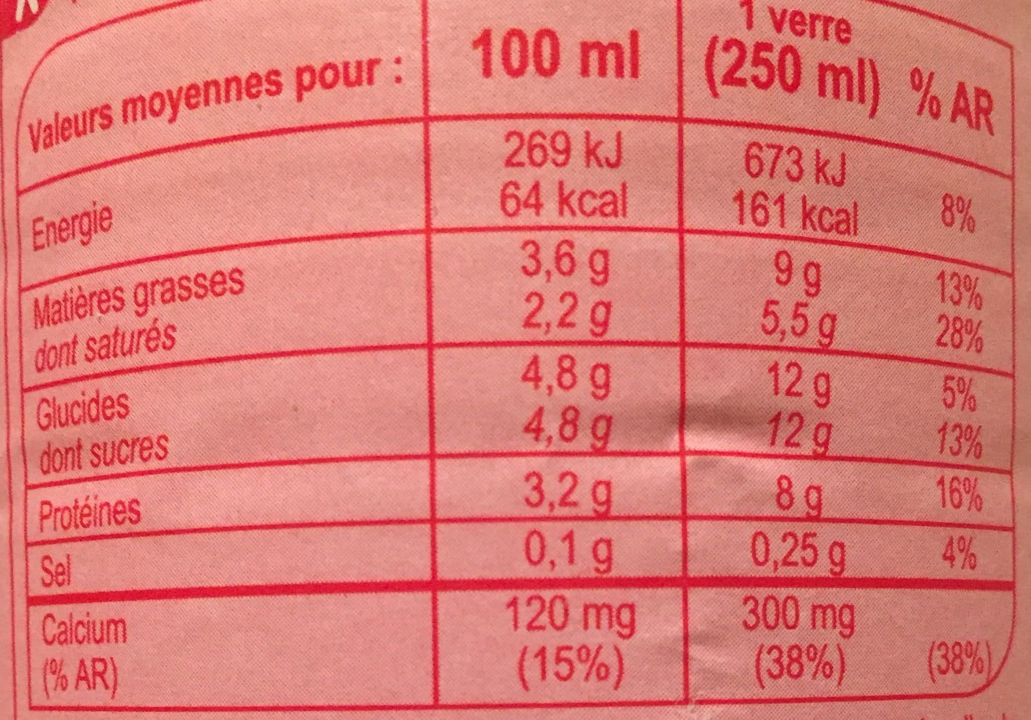 Carrefour Lait frais ENTIER packshot